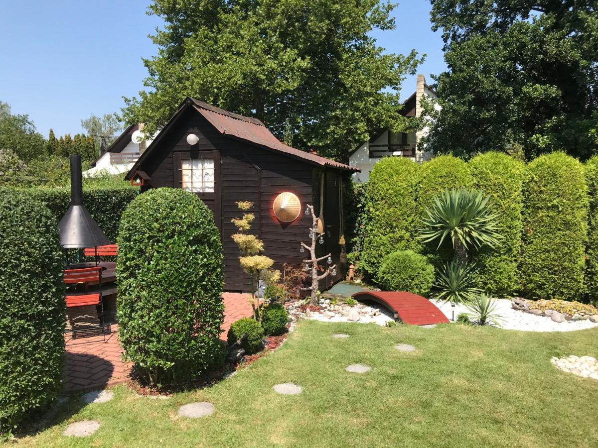 Nyaralo Japankerttel - Apartment With Japanese Garden Balatonmariafurdo Exterior photo